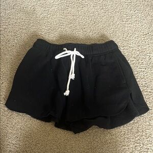 Black Women's Drawstring Shorts